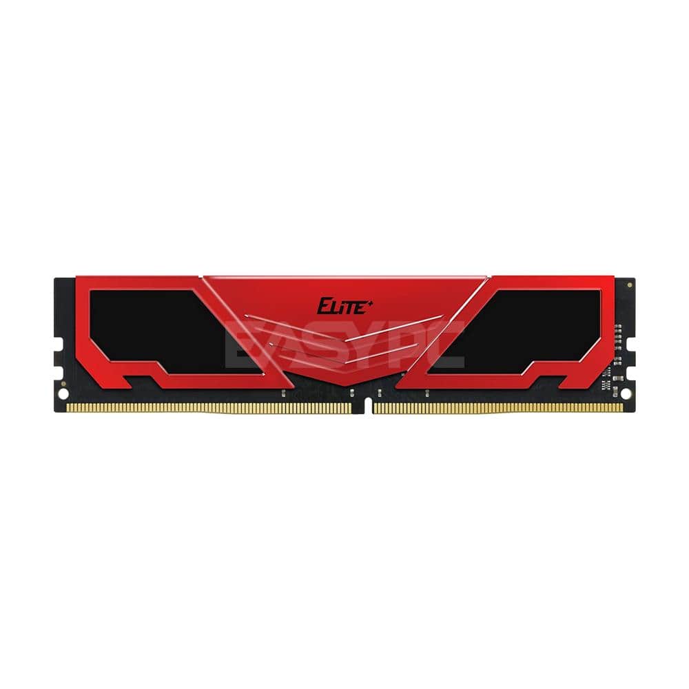 Team Elite Plus 8gb 1x8 3200Mhz Ddr4 Memory Black Red - Image 4