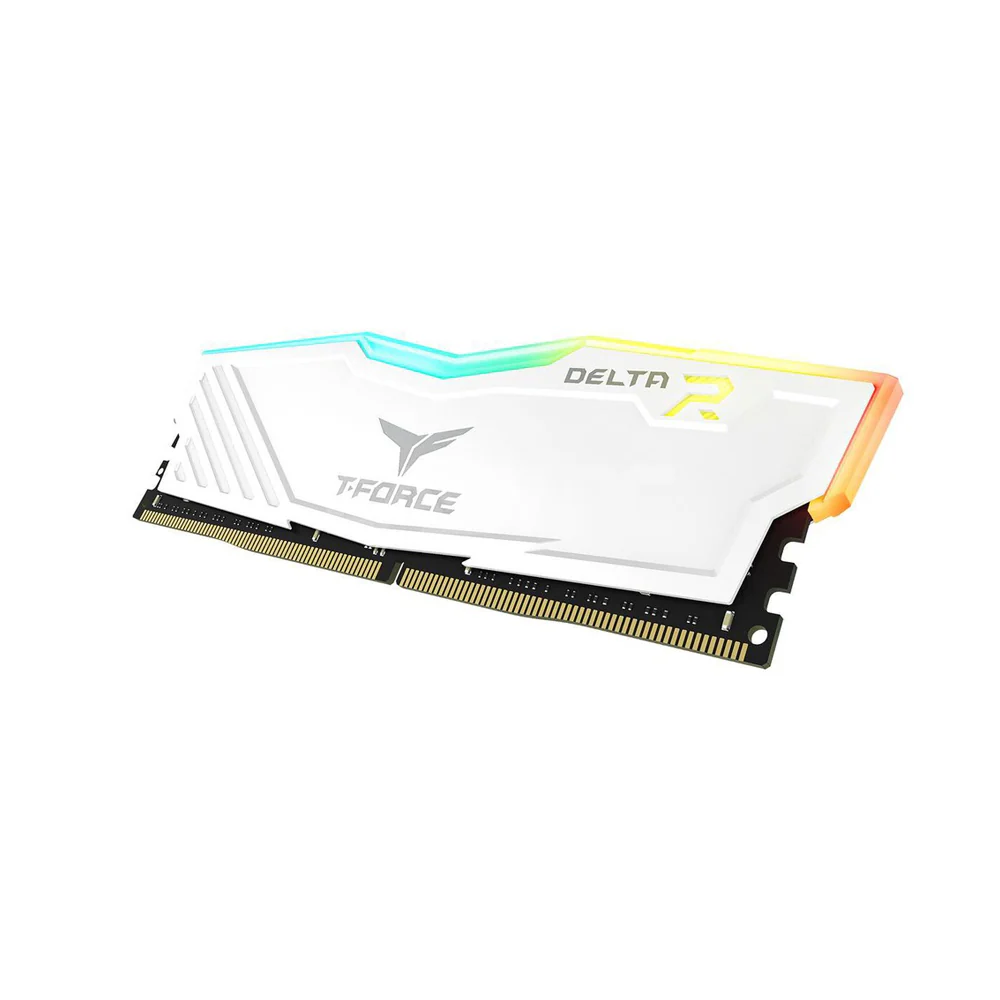 Team Elite TForce Delta 16gb 1x16 Memory 2400mhz Ddr4 RGB White - Image 2