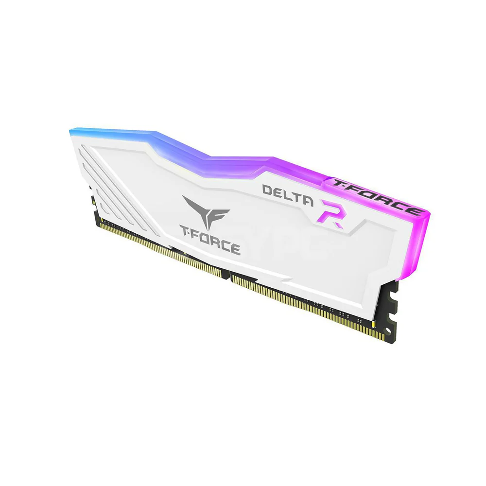 Team Elite TForce Delta 2x8 Memory 3000mhz Ddr4 RGB White - Image 3