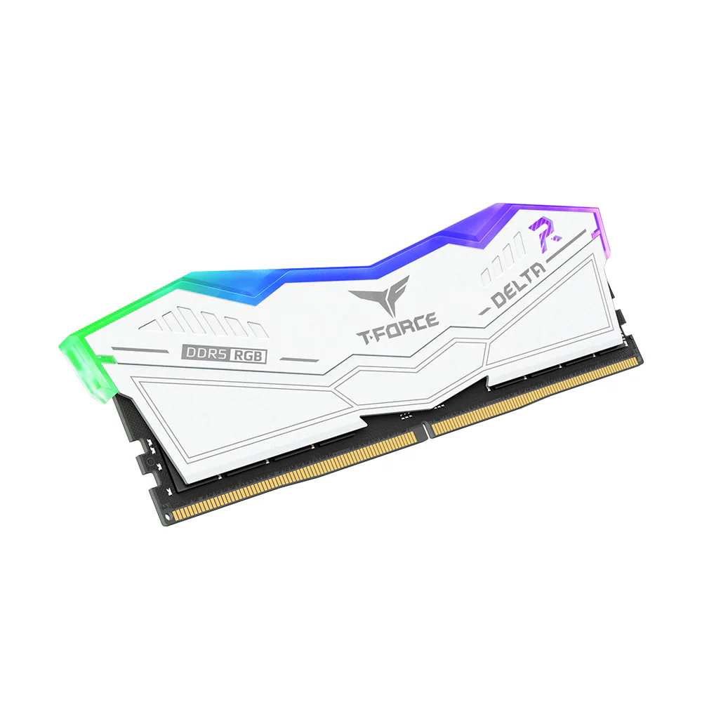 Teamgroup Delta RGB 16GB 16GBx1 6000Mhz CL38 DDR5 Memory White - Image 4
