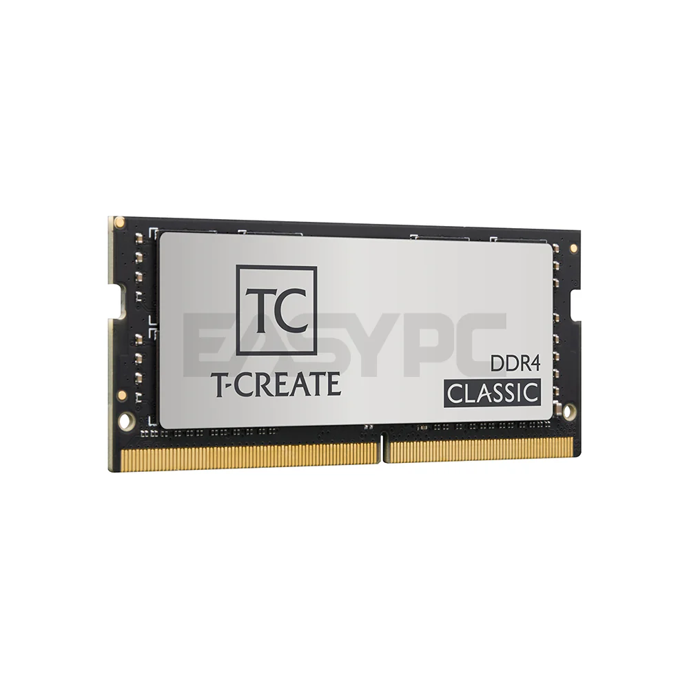 TEAMGROUP T-Create Classic TTCCD416G3200HC22-SBK 16GB 1 x 16GB 3200MHz DDR4 CL22 Sodimm Memory - Image 4
