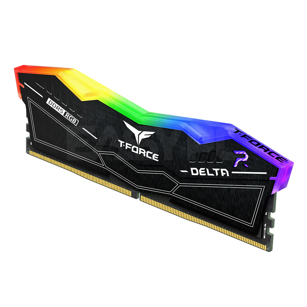 TEAMGROUP T-Force Delta RGB 32GB 2x16 6000MHz CL38 DDR5 Memory Black - Image 5
