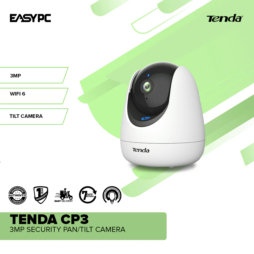 Tenda CP3 Pro 3MP Security Pan/Tilt Camera - Image 2