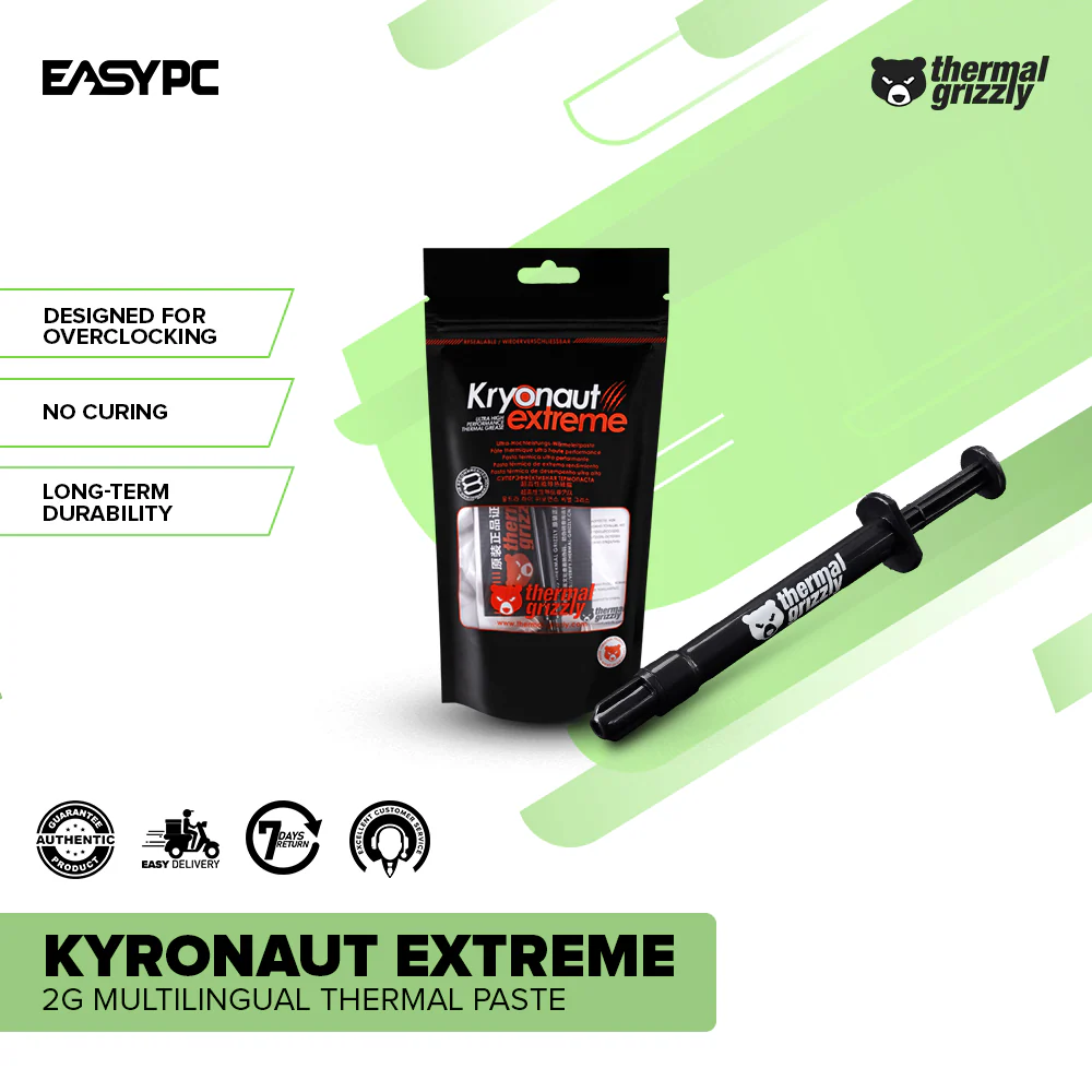 Thermal Grizzly Kyronaut Extreme 2g Multilingual Thermal Paste - Image 2