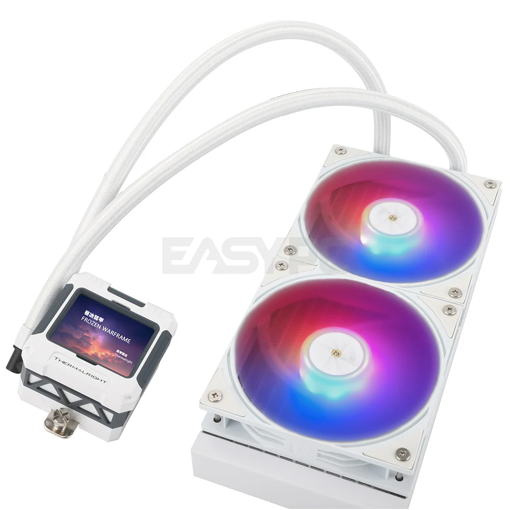 Thermalright Frozen Warframe 240 ARGB AIO Liquid Cooling White - Image 5