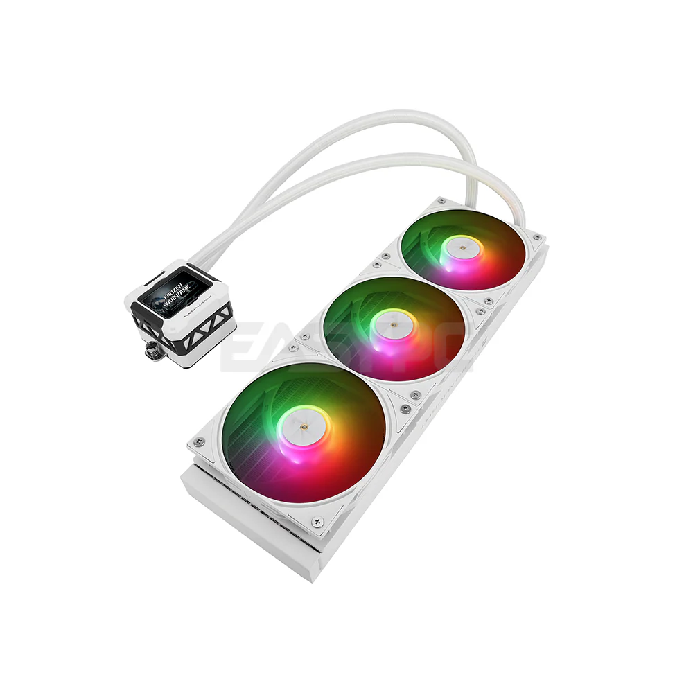 Thermalright Frozen Warframe 360 ARGB AIO Liquid Cooling White - Image 6