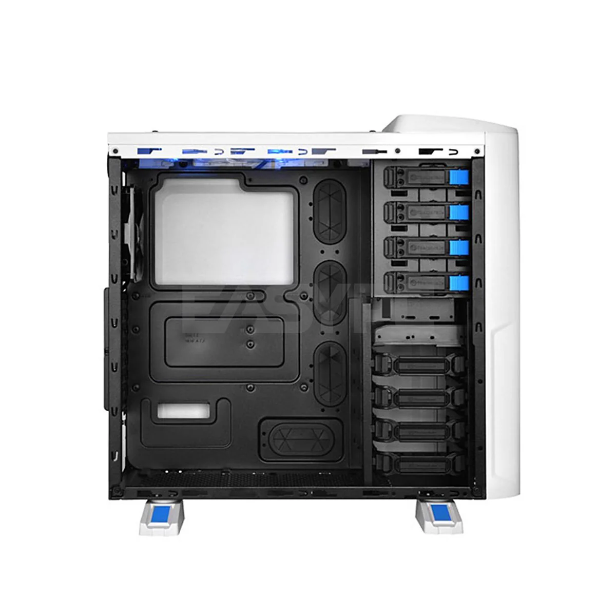 Thermaltake Chaser A41 Mid Tower Gaming PC Case Snow White Edition - Image 4