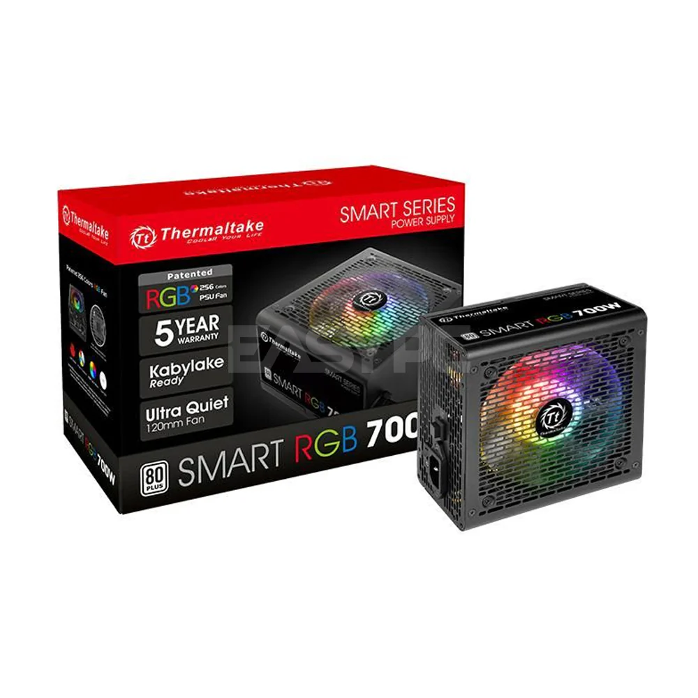 Thermaltake Smart SPR-0700 80 Plus RGB Power Supply 700watts - Image 5