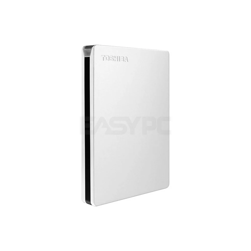 Toshiba Canvio Slim HDTD320AK3EA 2tb 2.5 Max. transfer rate: ~ 5.0 Gbit/s External Hard Drive Silver - Image 4