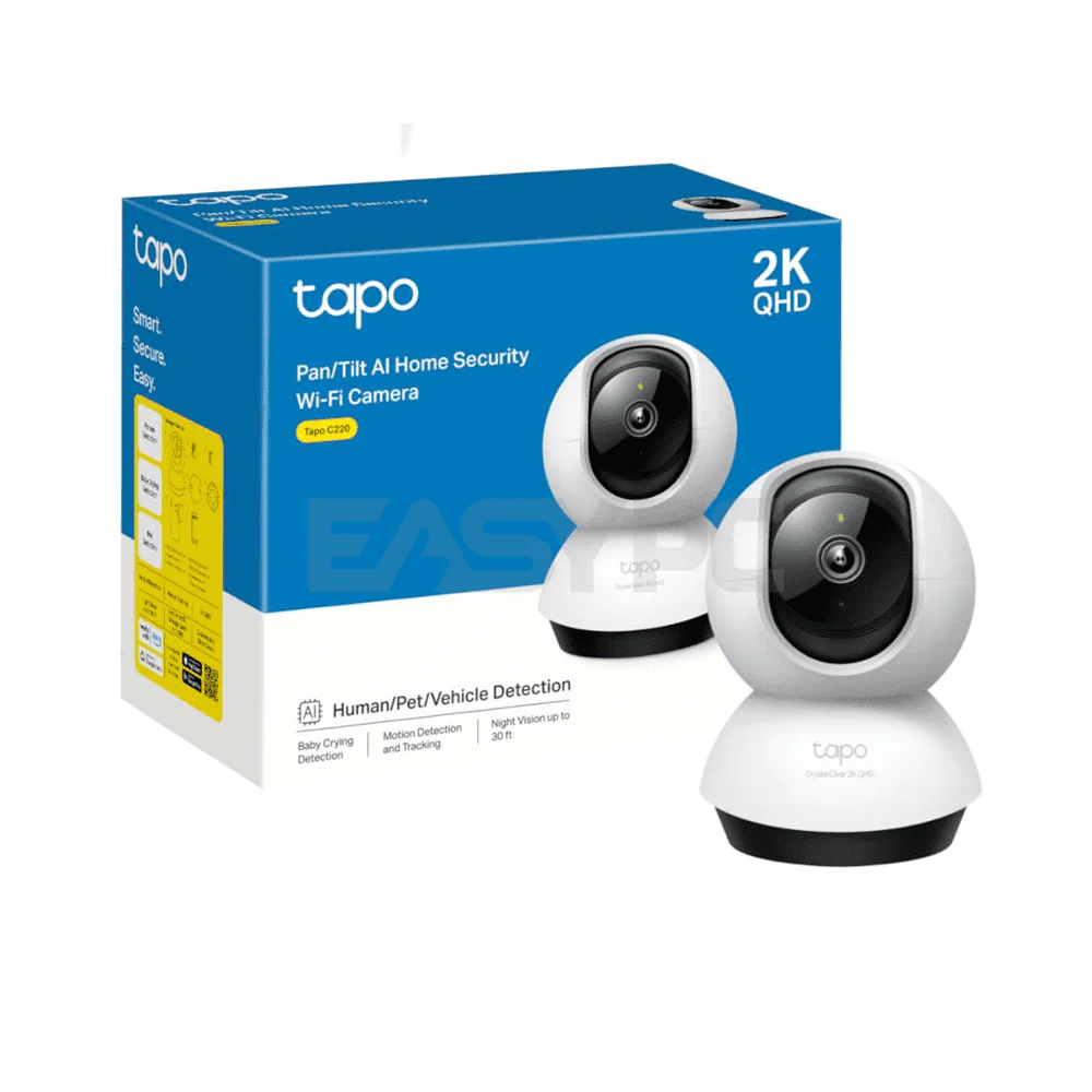 TP-Link Tapo C220 Pan/Tilt AI Home Security Wi-Fi Camera - Image 4