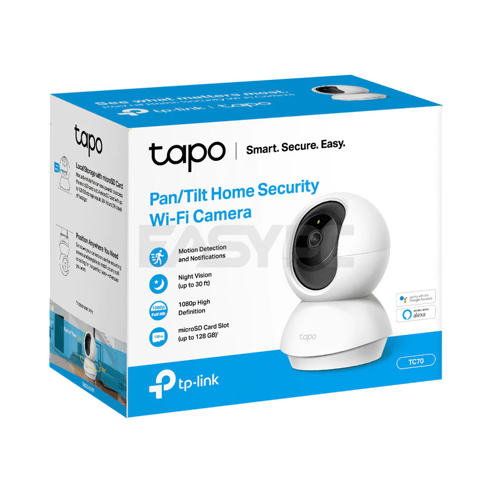 TP-Link TC70 Pan/Tilt Home Security Wi-Fi Camera - Image 4