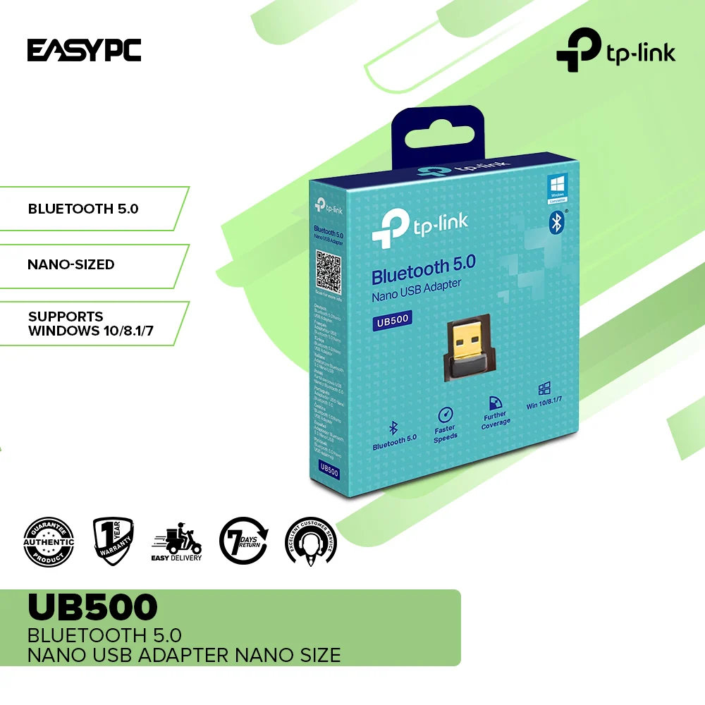 TP-Link UB500 Bluetooth 5.0 Nano USB Adapter Nano Size - Image 2