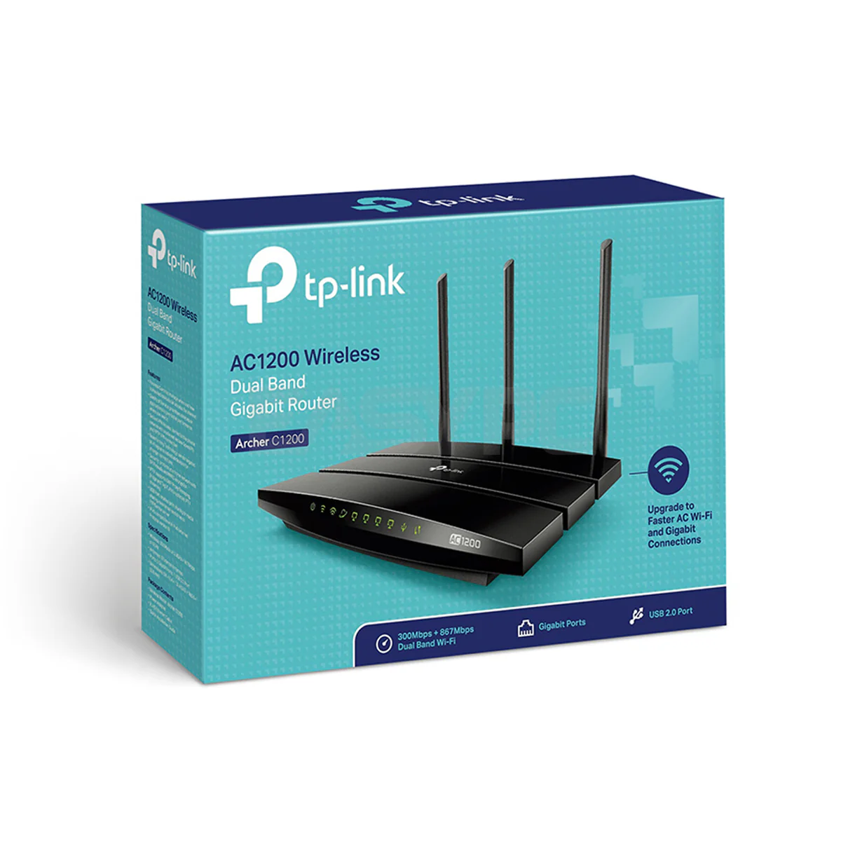 TpLink Archer AC1200 Wireless Dual Band Gigabit 1200mbps Router - Image 4