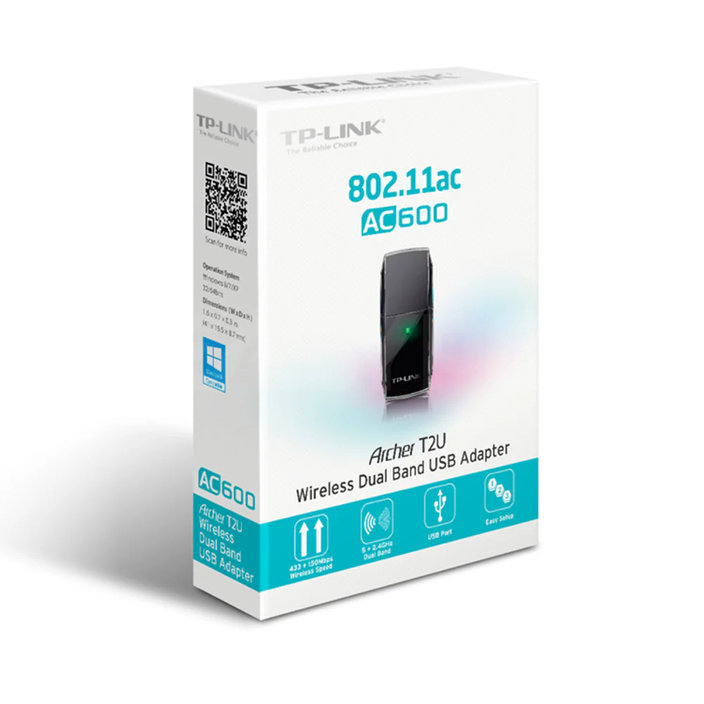 Tp-Link Archer T2U AC600 Nano Wireless Dual Band Usb Adapter - Image 3