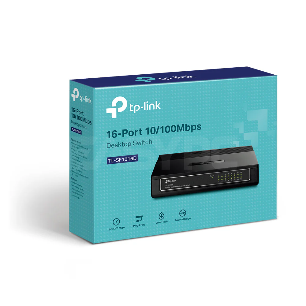 TpLink SF1016D 16 Ports Switch Hub - Image 3