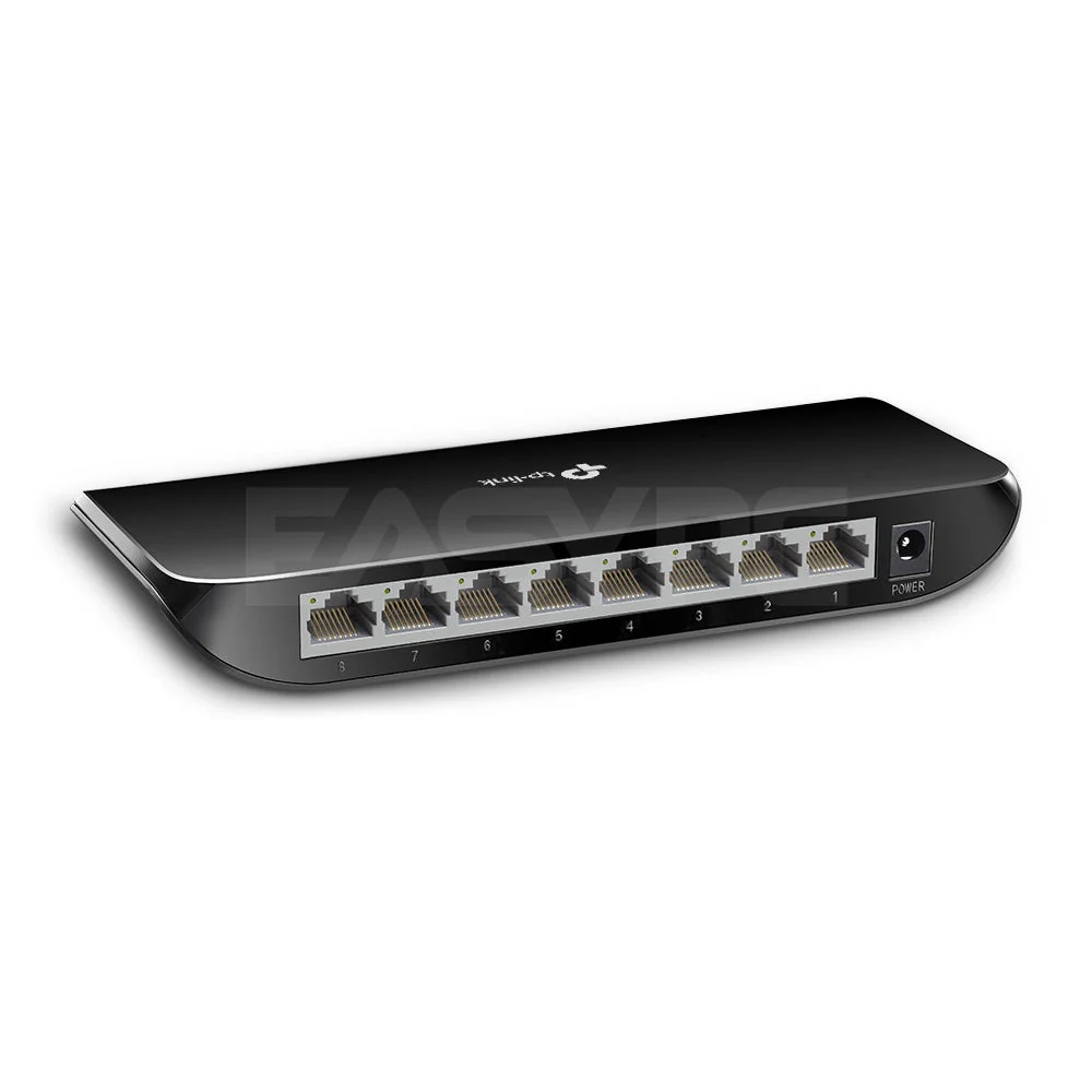 Tp-Link TL-SG1008D 8 Ports Plastic Case Gigabit Switch Hub - Image 2