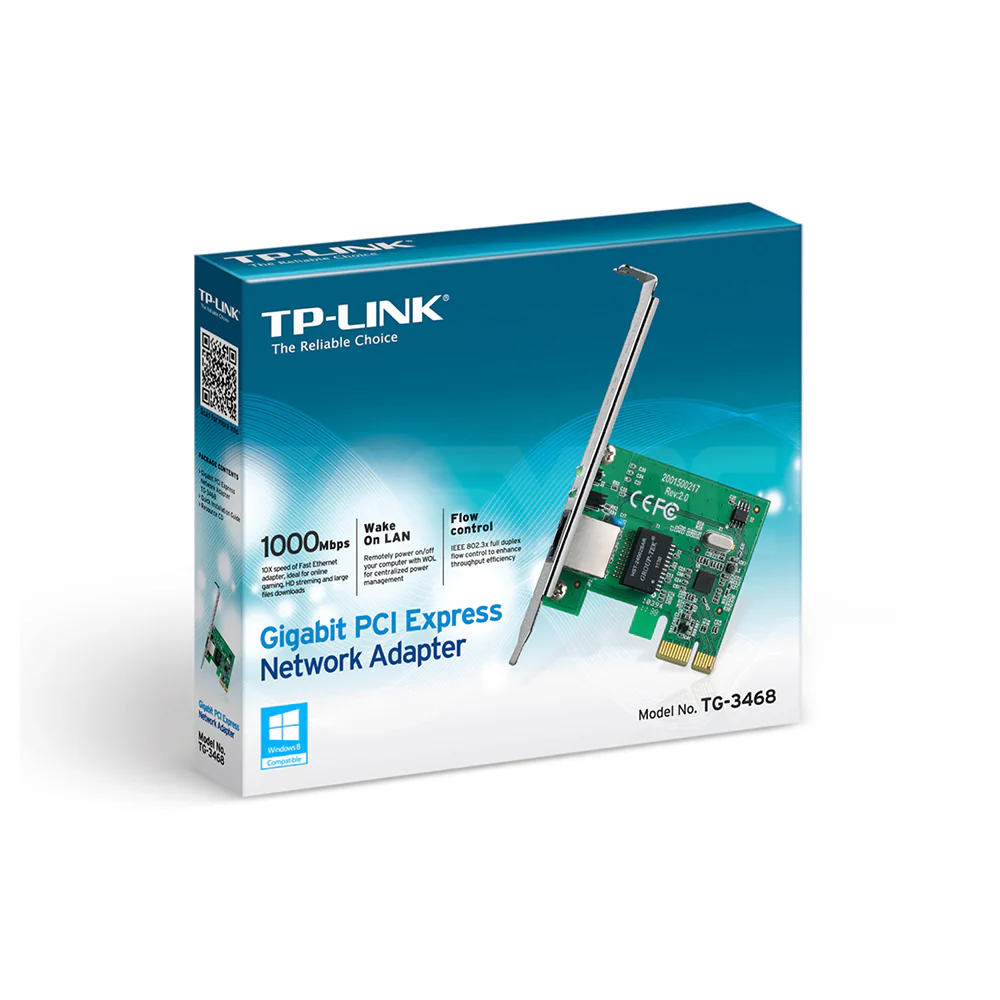 Tp-Link TG-3468 32bit Gigabit PCI Express Network Adapter - Image 2
