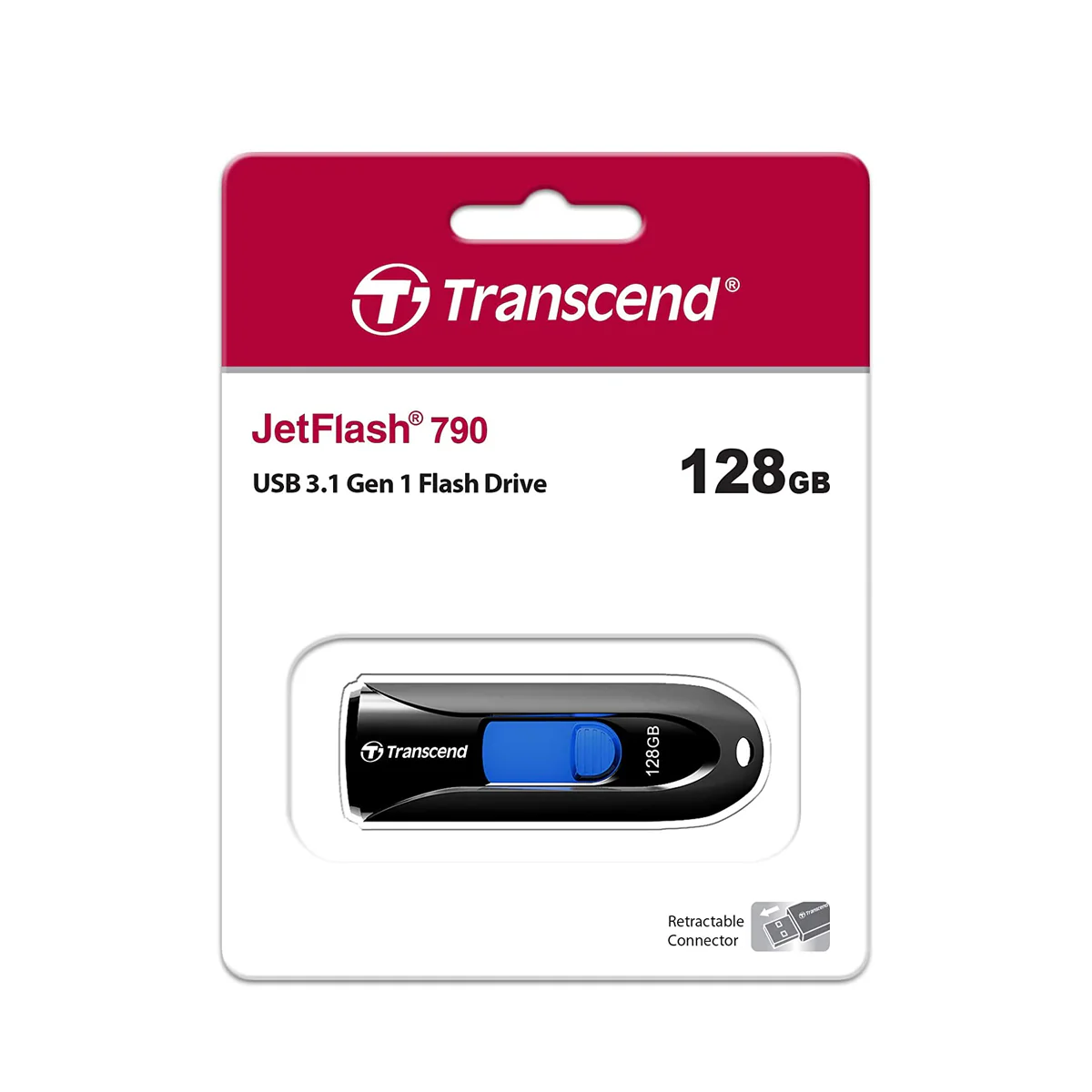 Transcend Jetflash 790 Flashdrive 128GB USB 3.0