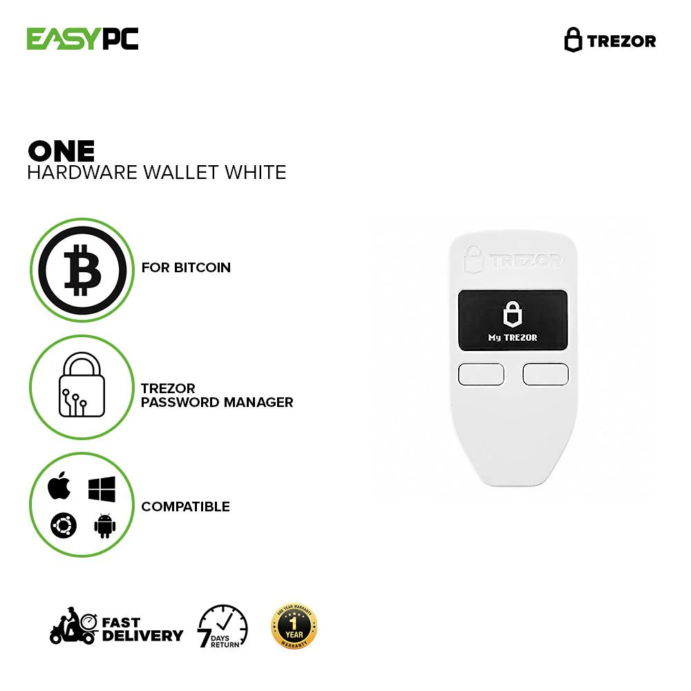 Trezor 710882350604 Hardware Wallet White/Black - Image 7