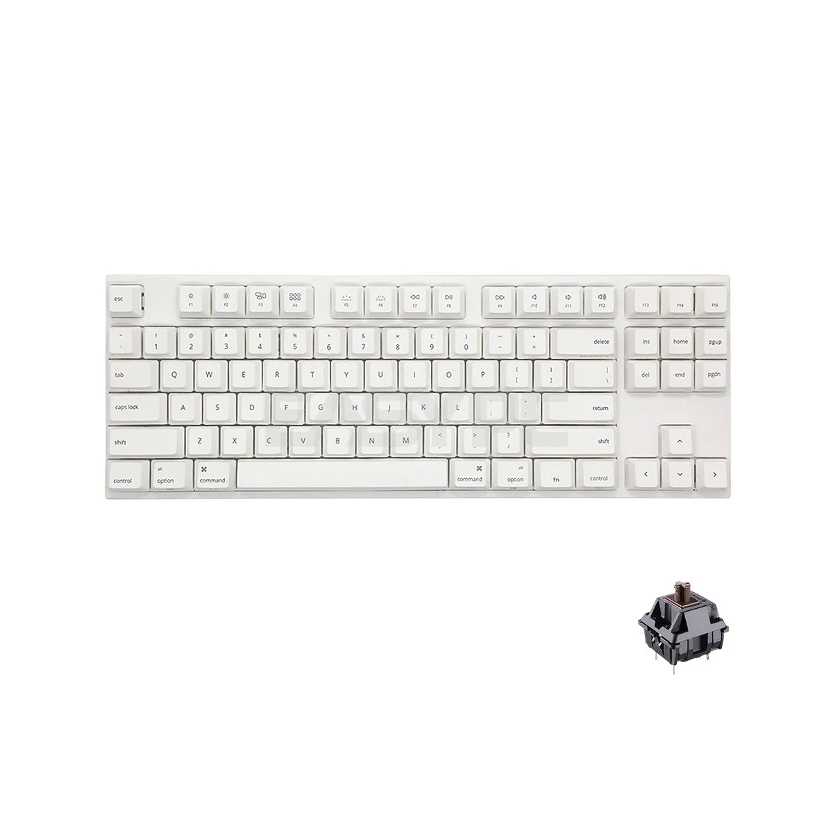 Varmilo VA87Mac-Mechanical Keyboard/White LED/Wired/87 Keys/Mac OS Compatible 4JTP - Image 2