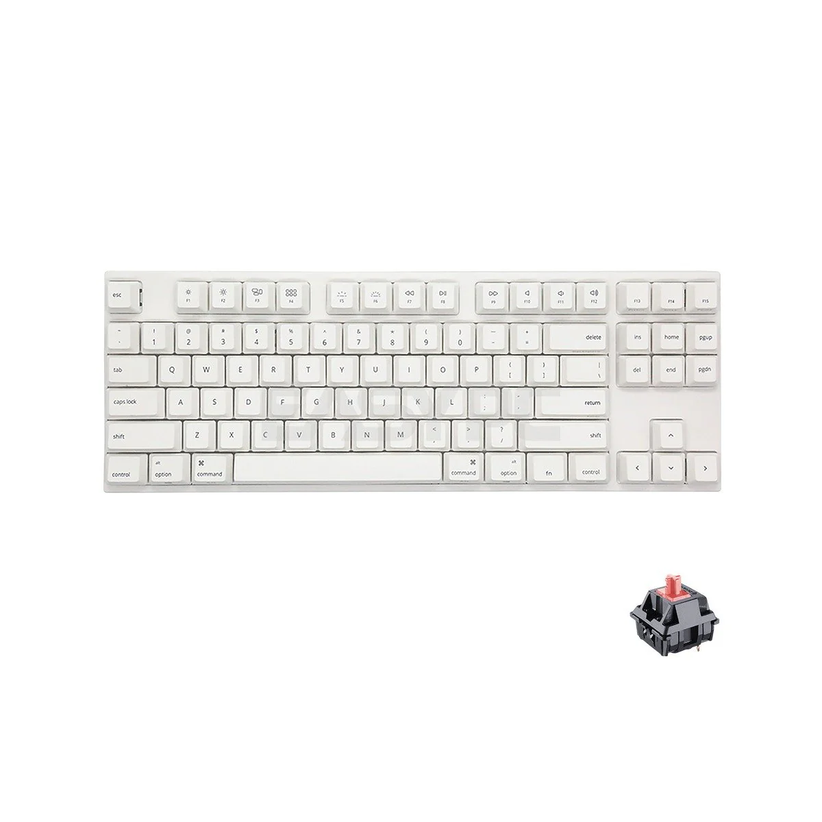 Varmilo VA87Mac-Mechanical Keyboard/White LED/Wired/87 Keys/Mac OS Compatible 4JTP - Image 3