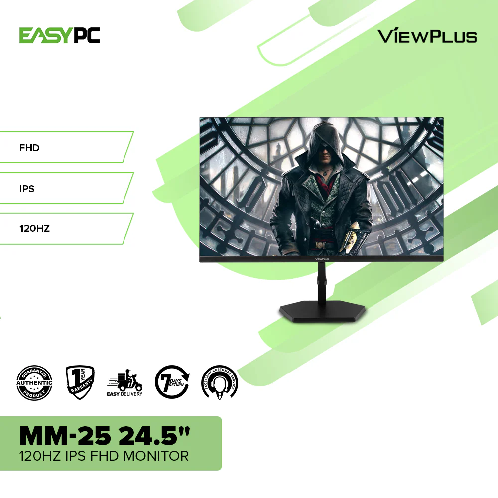 ViewPlus MM-25 24.5" 120Hz IPS FHD Monitor - Image 2
