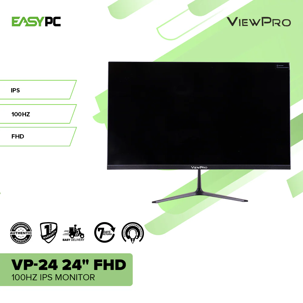 ViewPro VP-24 24" FHD 100Hz IPS Monitor - Image 2