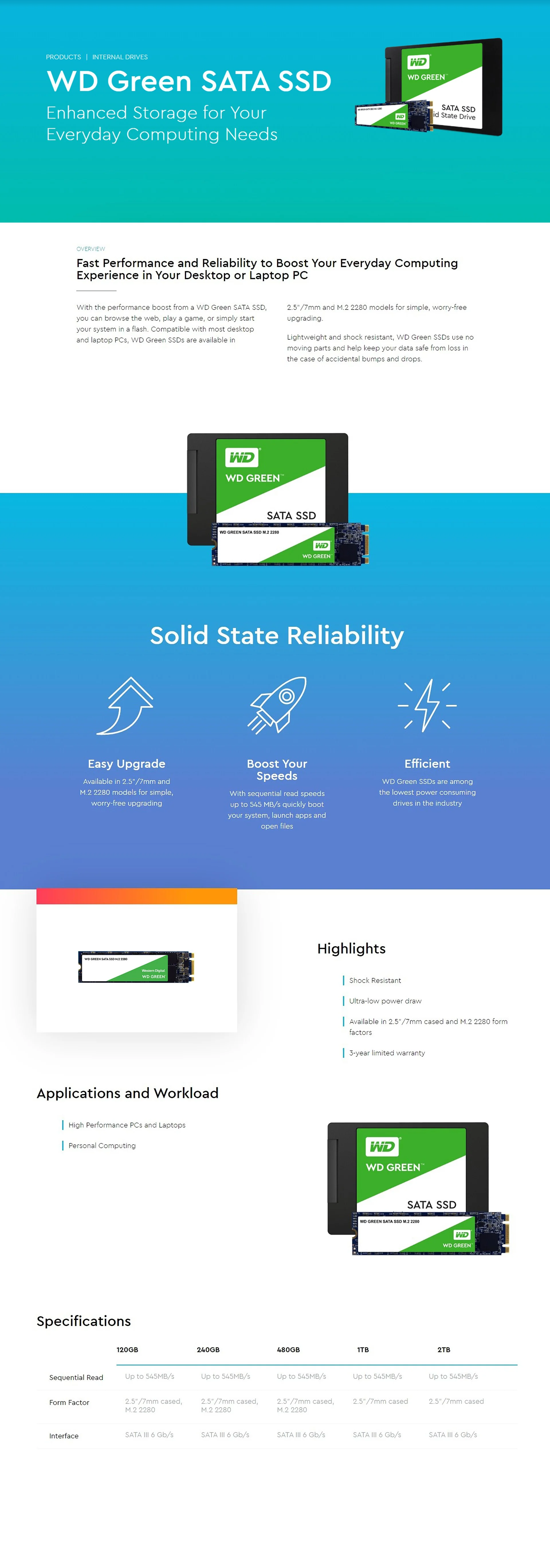 Western Digital 120GB Green M.2 SATA Easy Upgrade, Boost your Speeds, Efficient and Reliability Solid State Drive - Image 6