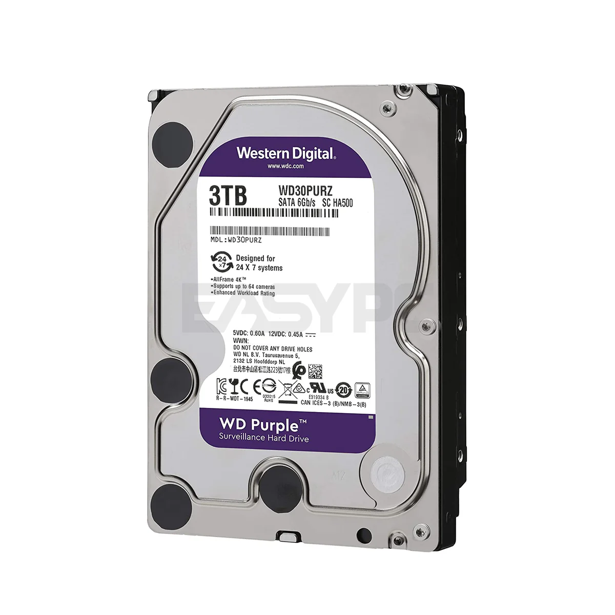 Western Digital 3tb Harddisk Drive Purple - Image 2