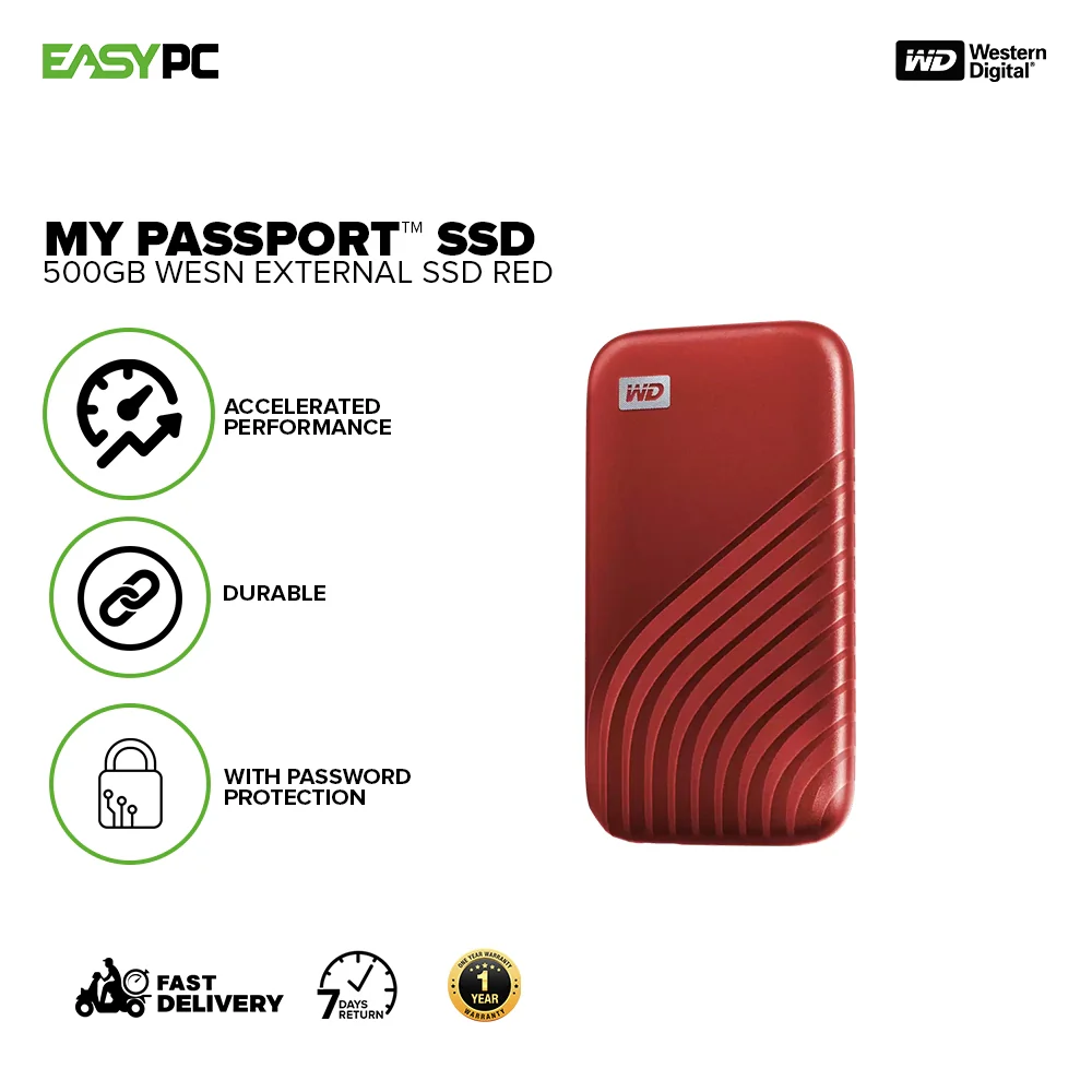 Western Digital 500GB and 1TB External Solid Stare Drive - Image 17