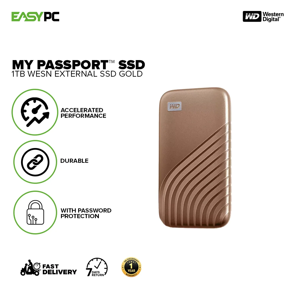 Western Digital 500GB and 1TB External Solid Stare Drive - Image 27