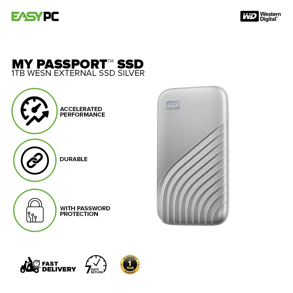 Western Digital 500GB and 1TB External Solid Stare Drive - Image 42