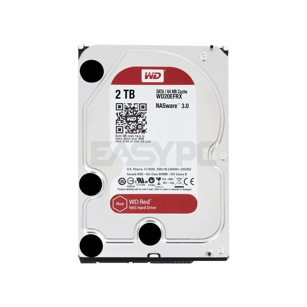 Western Digital Harddisk Drive 2TB 3.0 Sata Red