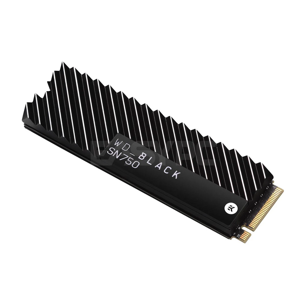 Western Digital SN750 M.2 NVME Solid State Drive 500GB Black with heatsink