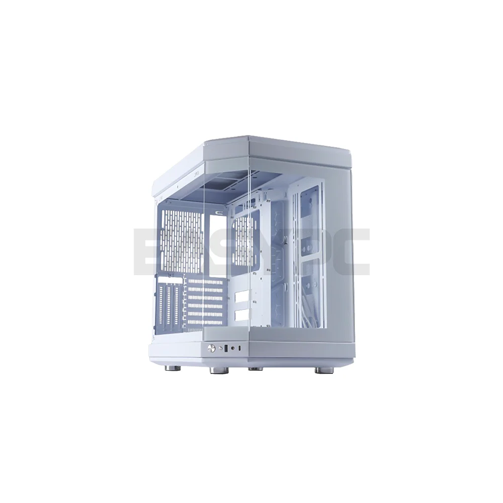 WJ Coolman Game KM Y60 ATX PC CASE White
