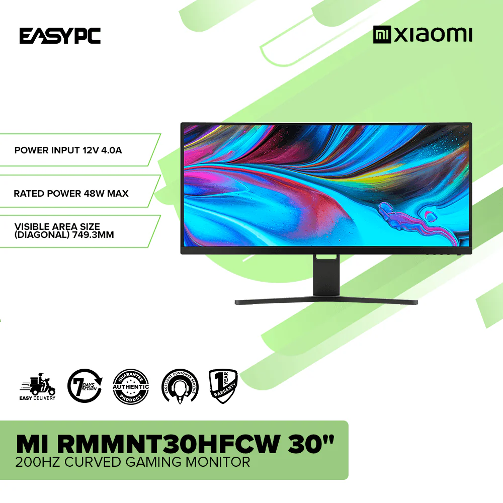 Xiaomi Mi RMMNT30HFCW 30" 200Hz Curved Gaming Monitor - Image 2