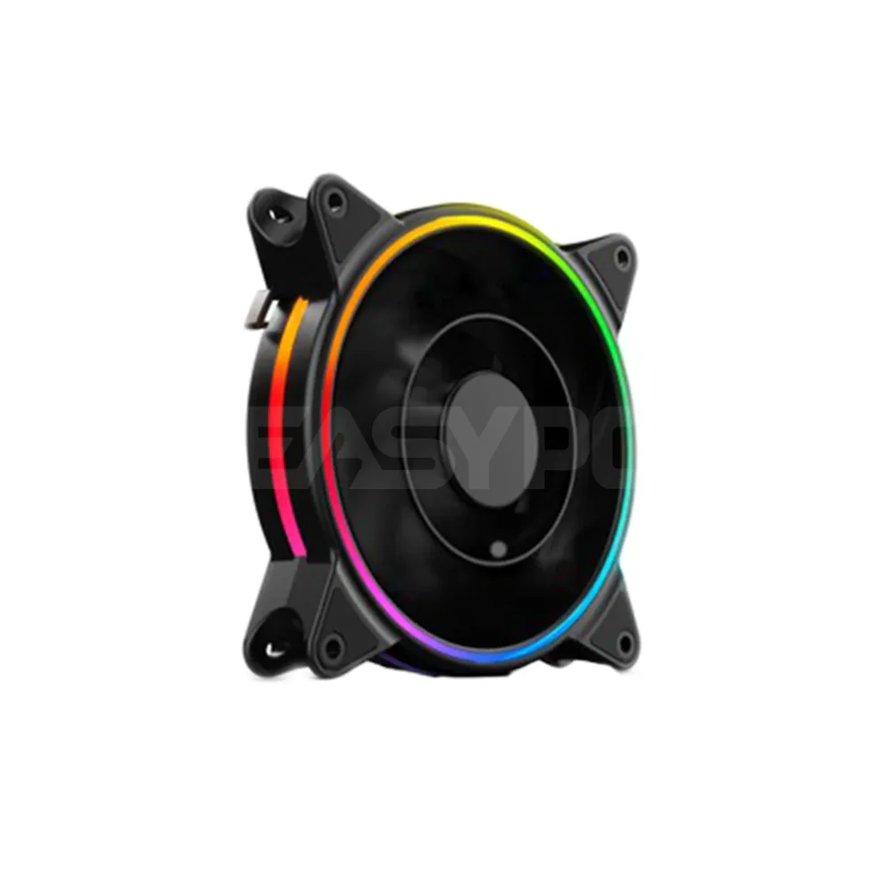 YGT #1250 3in1 120mm ARGB with fan HUB and remote Chassis Fan - Image 3