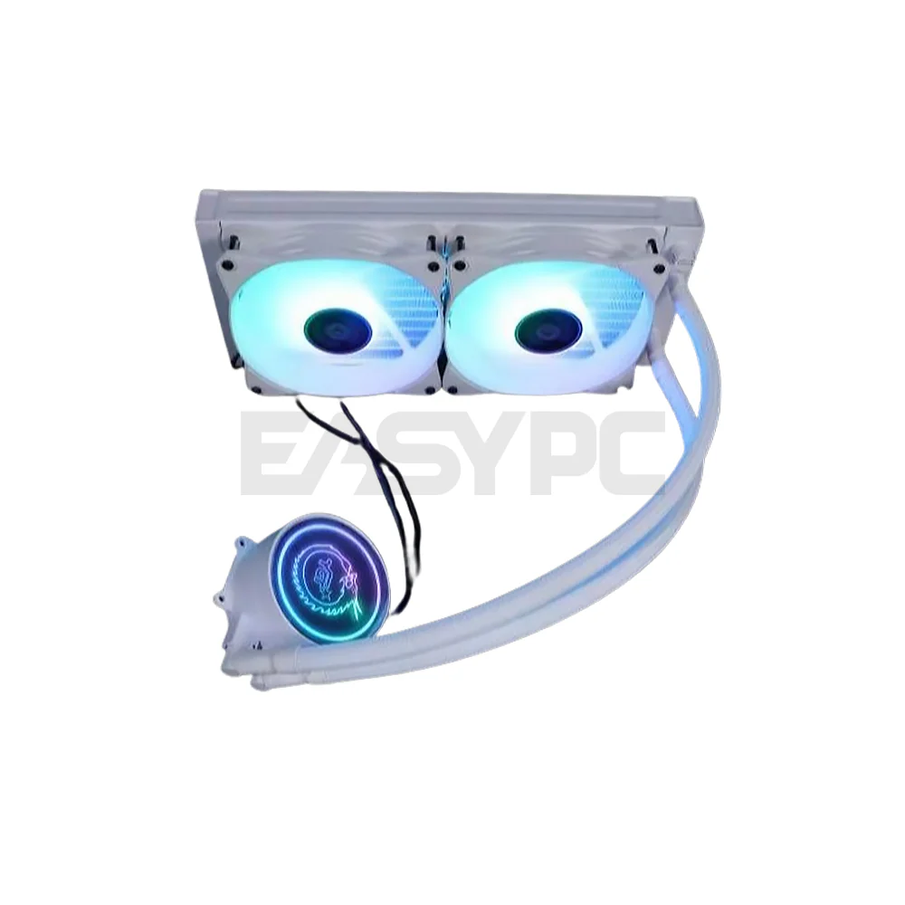 YGT DF-240 ARGB CPU Liquid Cooling White - Image 3