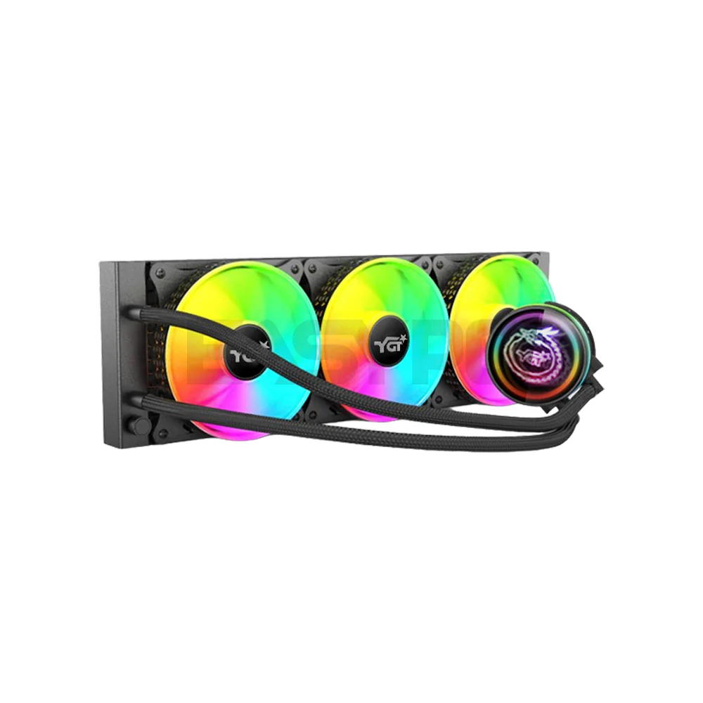 YGT DF-360 ARGB CPU Liquid Cooling Black