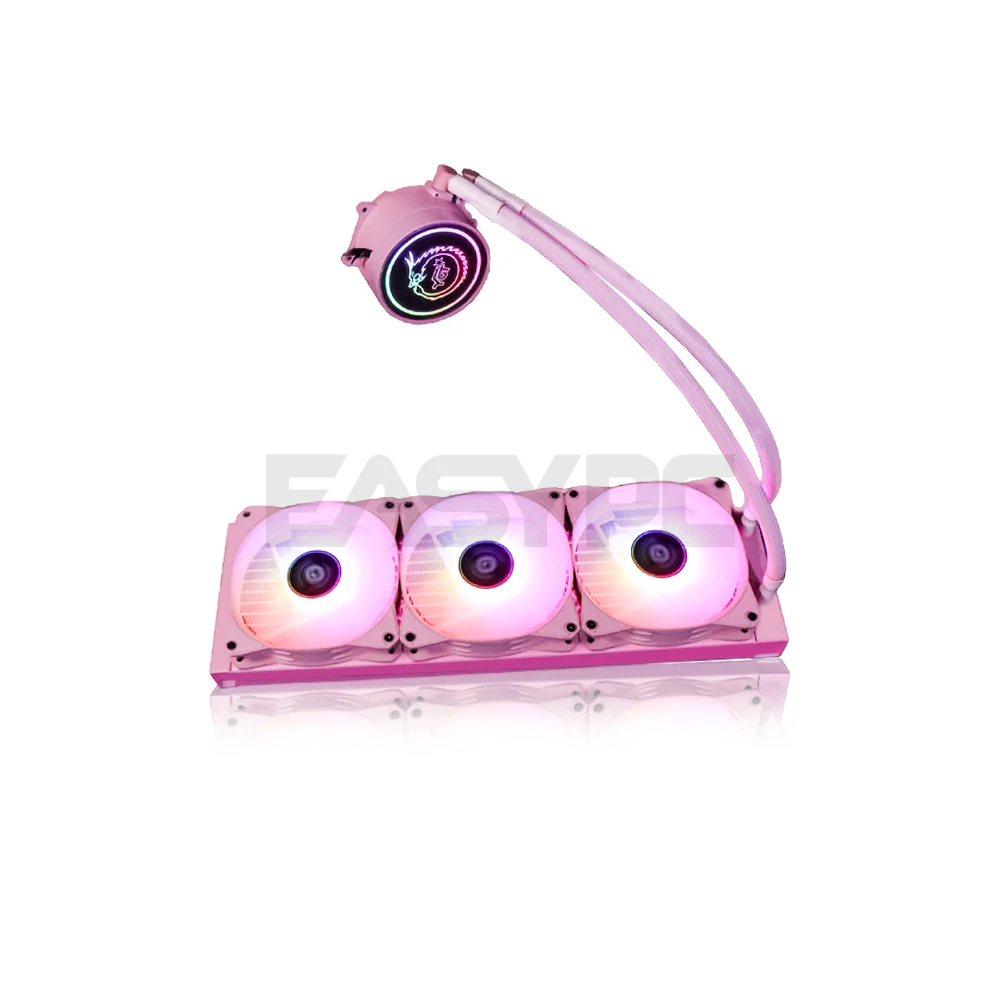 YGT DF-360 ARGB CPU Liquid Cooling Pink