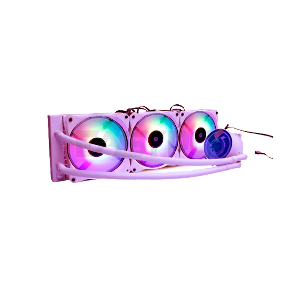 YGT DF-360 ARGB CPU Liquid Cooling Pink - Image 3