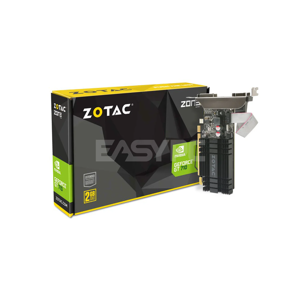 Zotac GT 710 ZT-71302-20L 2gb 64bit Ddr3 Gaming Videocard