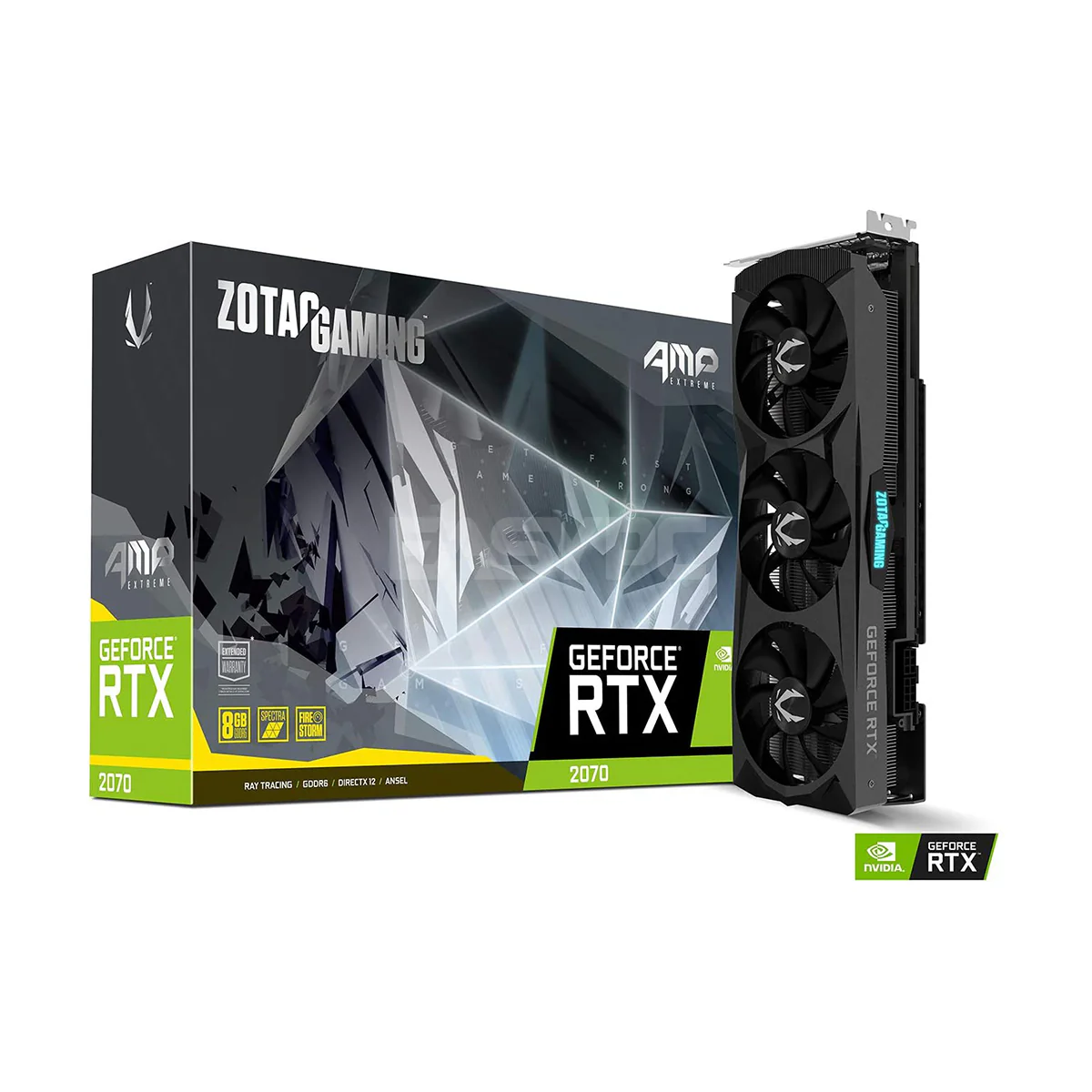 Zotac NVIDIAÂ® GeForce RTXÂ™ 2070 Super AMP Extreme Gaming Videocard 8gb 256bit GDdr6