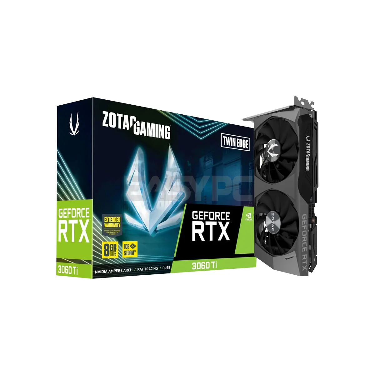 Zotac NVIDIA® GeForce RTX™ 3060 Ti ZT-A30610E-10MLHR Twin Edge 8GB GDDR6 256 bit videocard